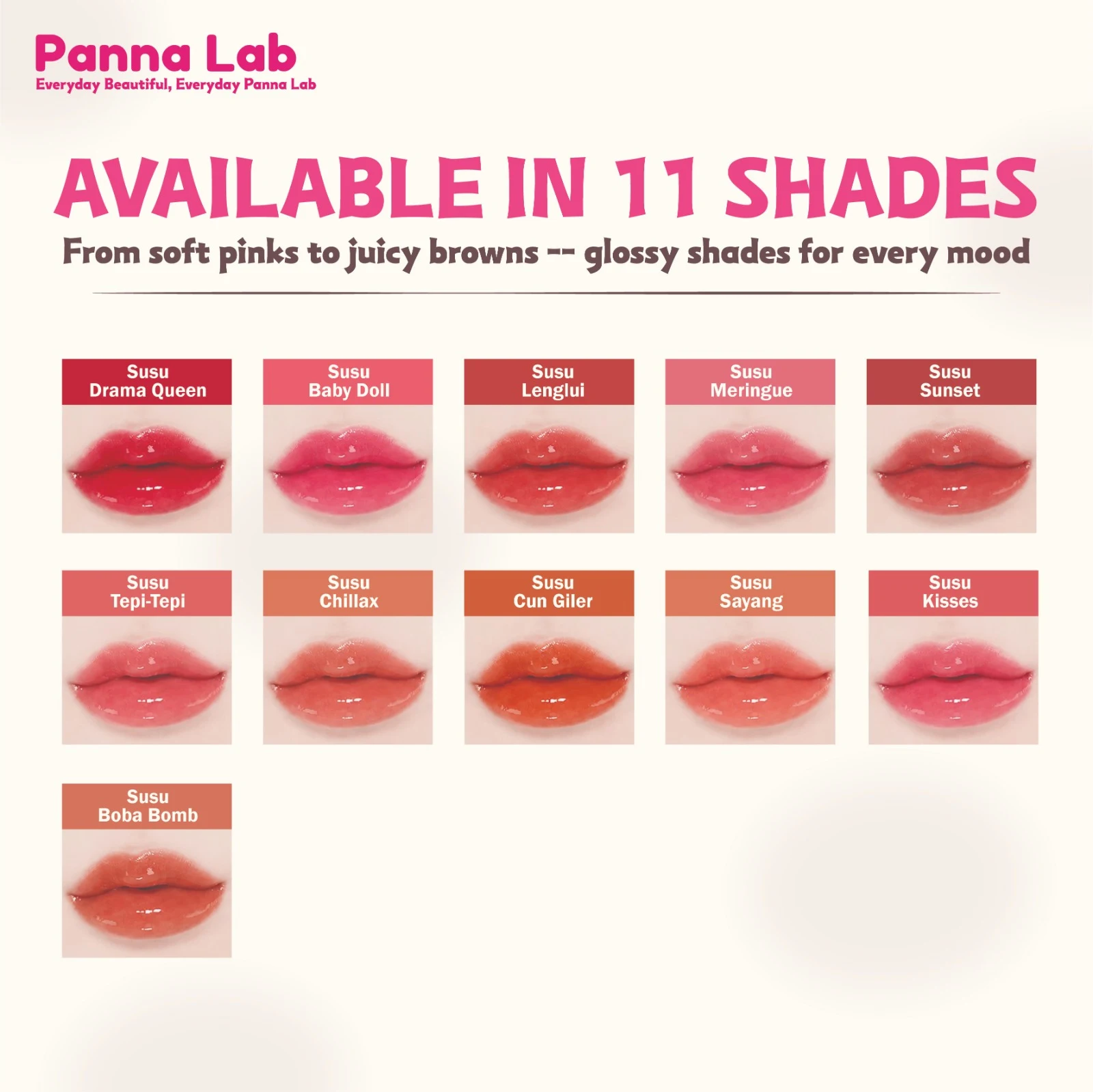 PANNALAB SUSU LIPGLOSS - Image 3